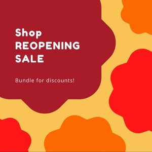 ✨RE-OPENING SALE ✨
